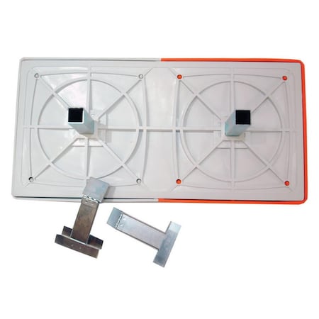 Perfectpitch Breakaway Double First BaseOrange & White PE890560